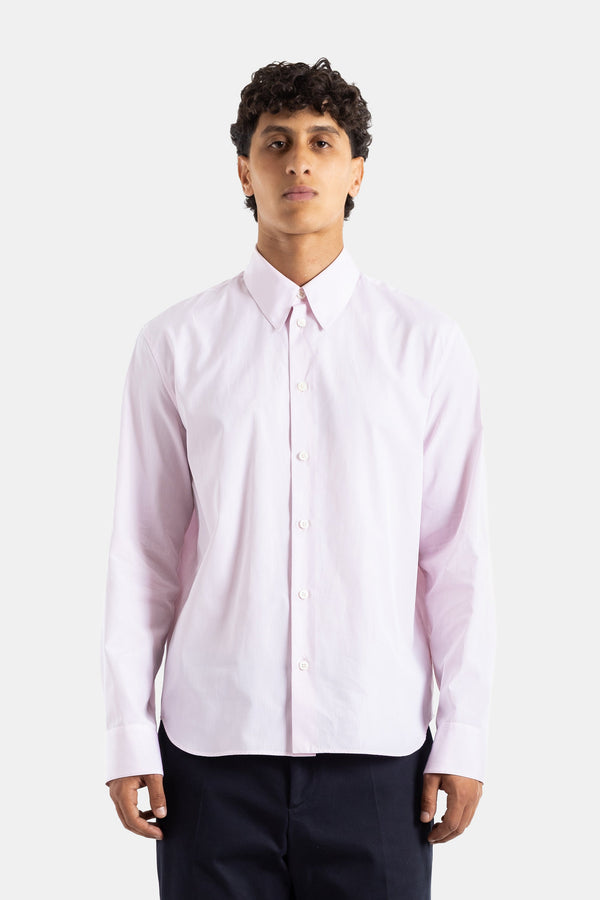 Jil Sander Cotton poplin shirt in pink