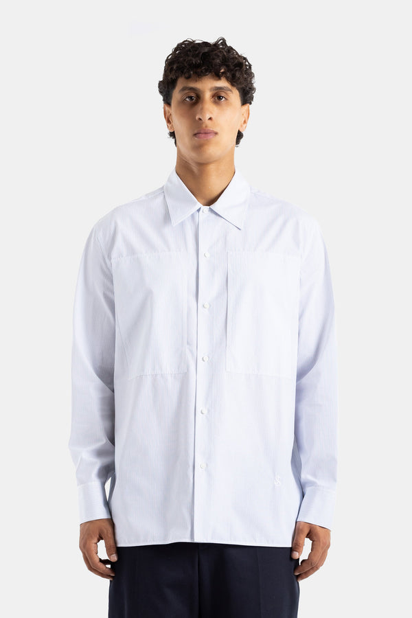Jil Sander Cotton shirt in blue