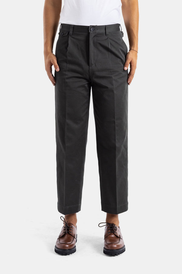 Momotaro West Point cotton trousers in black