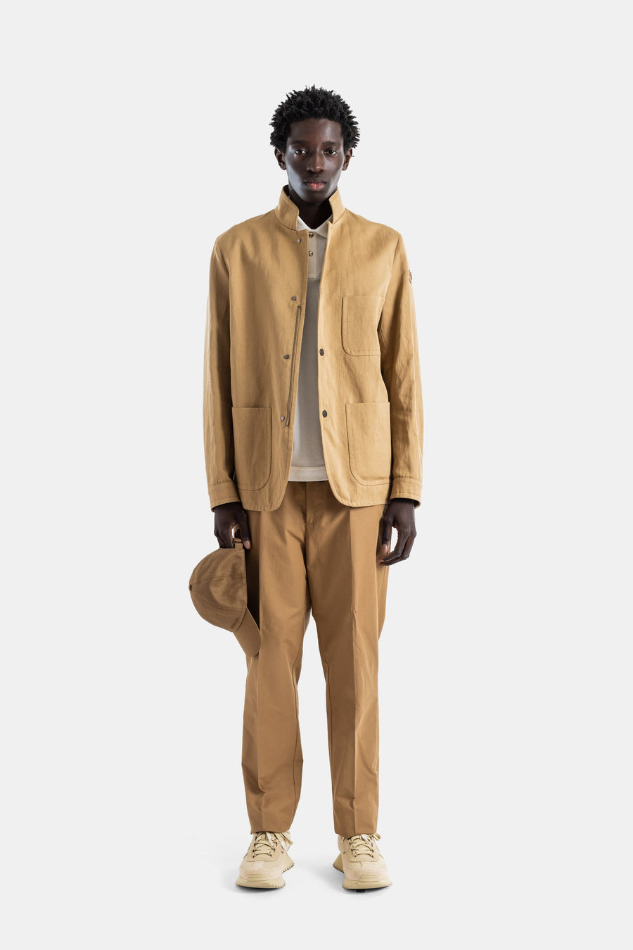 Moncler Cotton jacket in camel