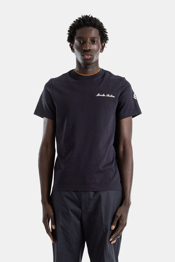Moncler Cotton jersey t-shirt in navy