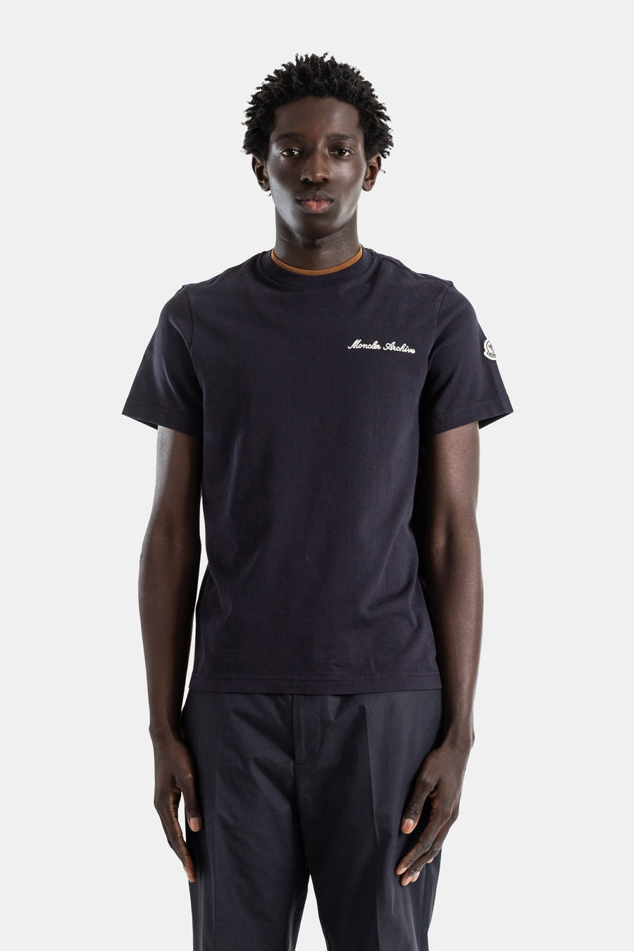 Moncler Cotton jersey t-shirt in navy