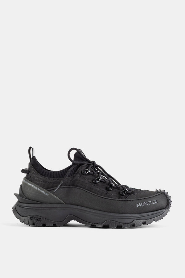 Moncler Knit sneaker in black