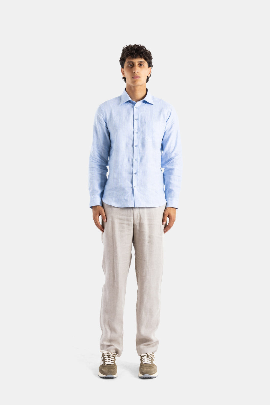 Sease 100% Linen shirt in blue