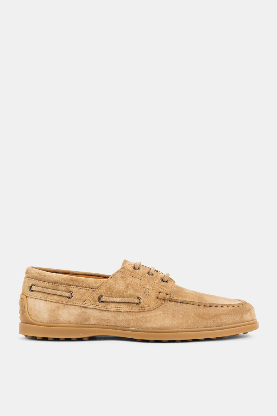 Tod's Suede upper boat shoe in brown