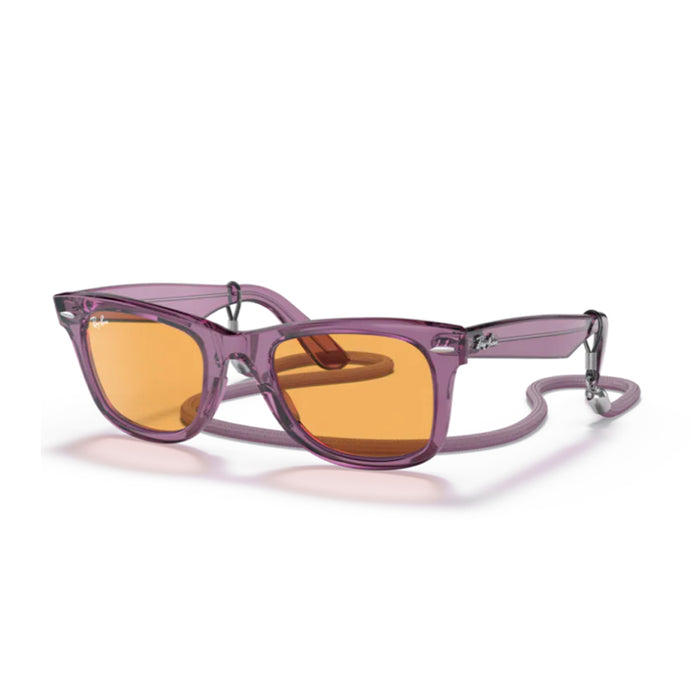 RB2140 Wayfarer Viola Celluloid Occhiali Sole