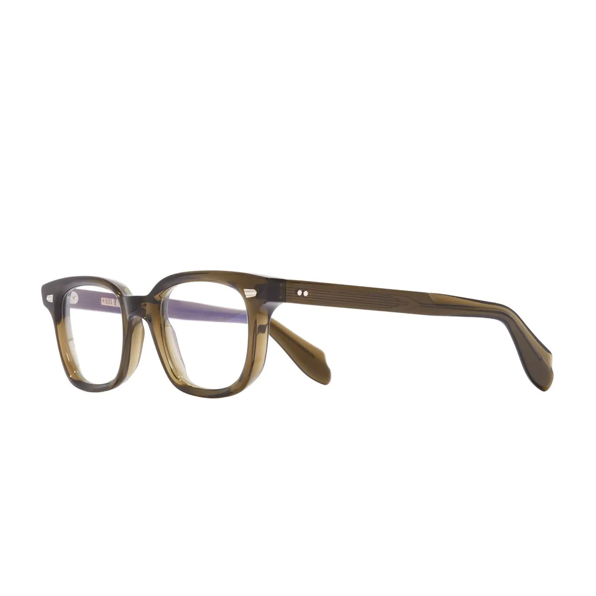 Cutler And Gross 9521 03 Olive Verde Acetate Occhiali Da Vista