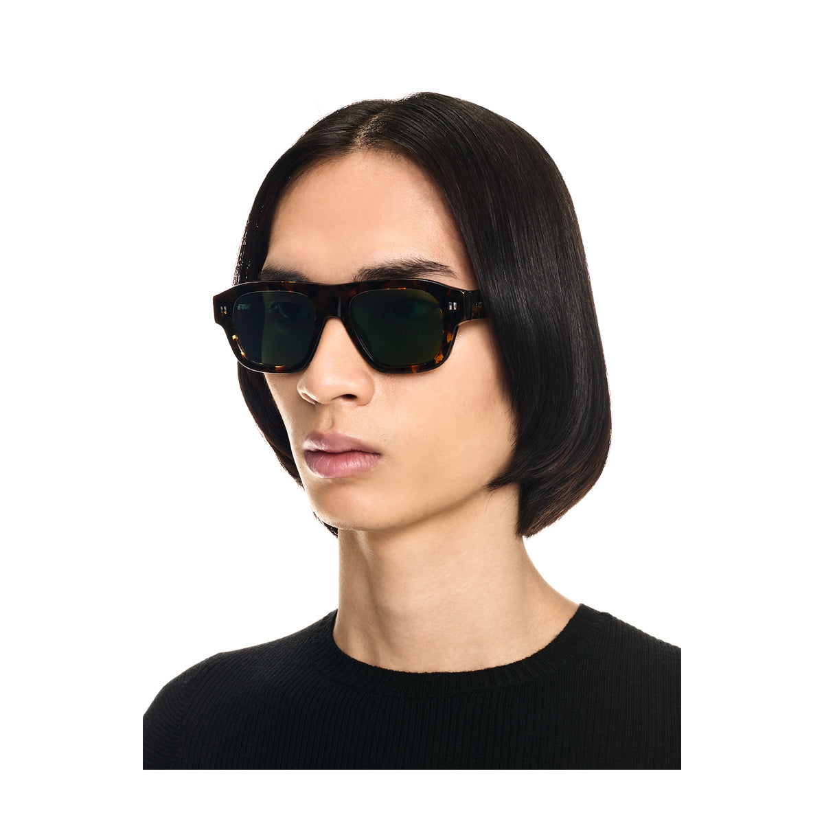 Off White OERI134 PROVIDENCE 6055 Havana Green Marrone Acetate Occhiali Da Sole
