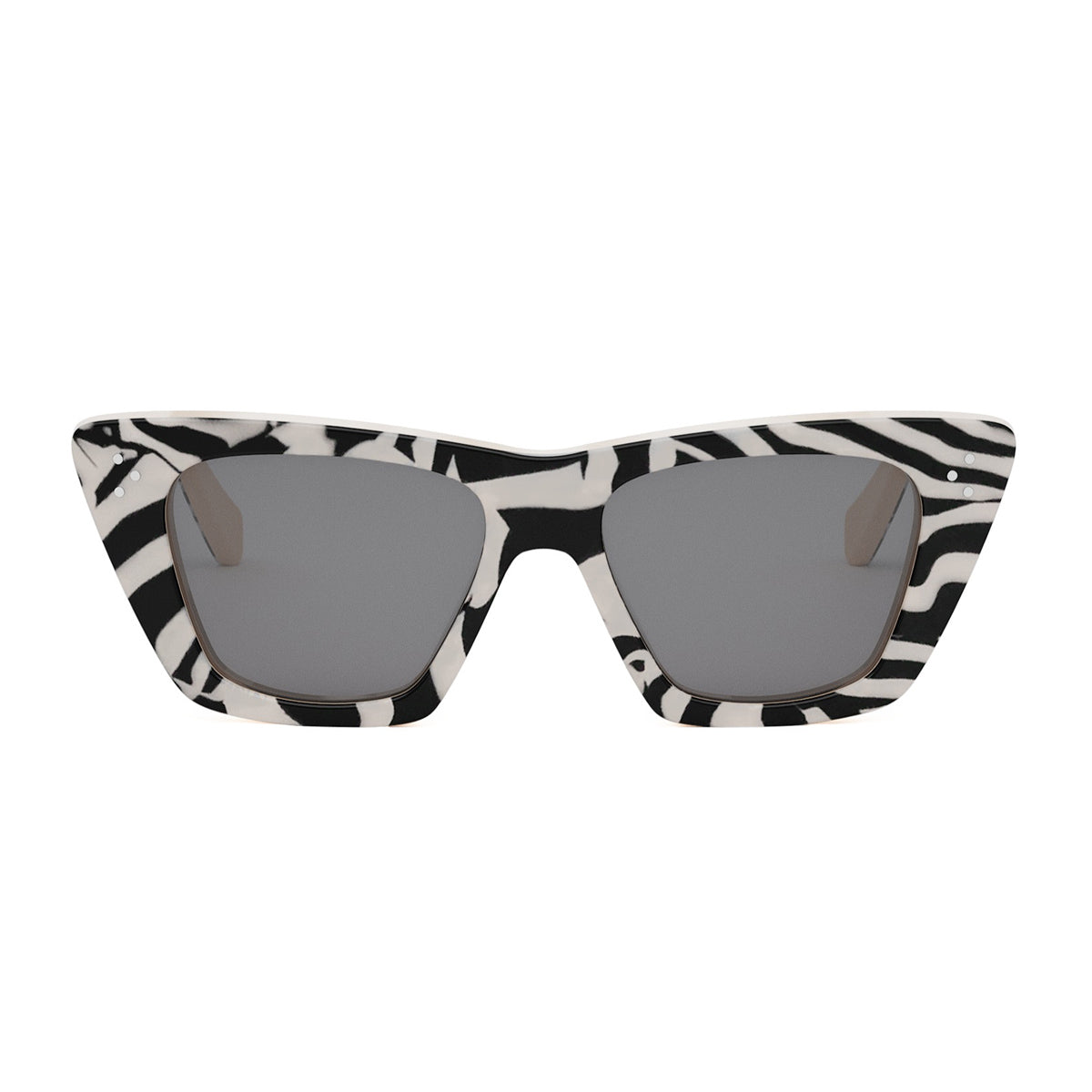 Celine CL40187I 3 Dots 99E Black and Ivory Nero Acetate Occhiali Da Sole