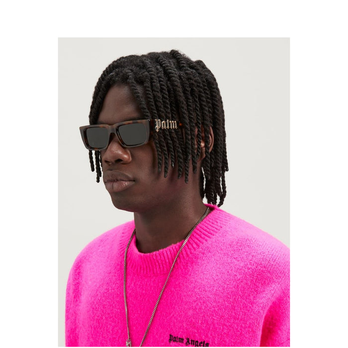 MILFORD SUNGLASSES Havana Marrone Acetate Occhiali Sole