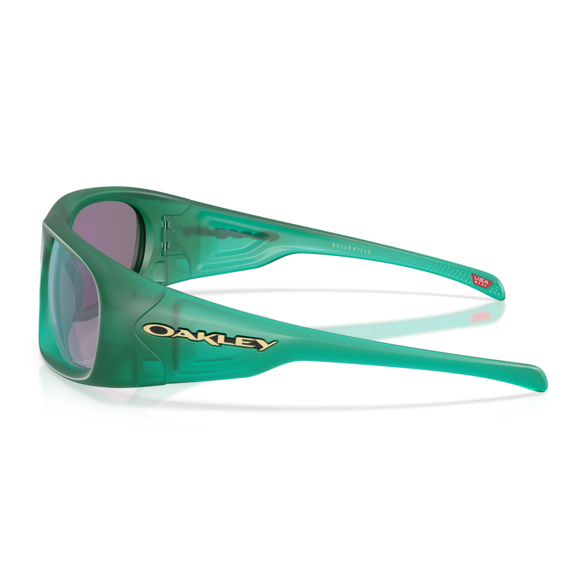 Oakley OO9491 – Belleville 949104 Verde Trasparente Opaco Injected Occhiali Da Sole
