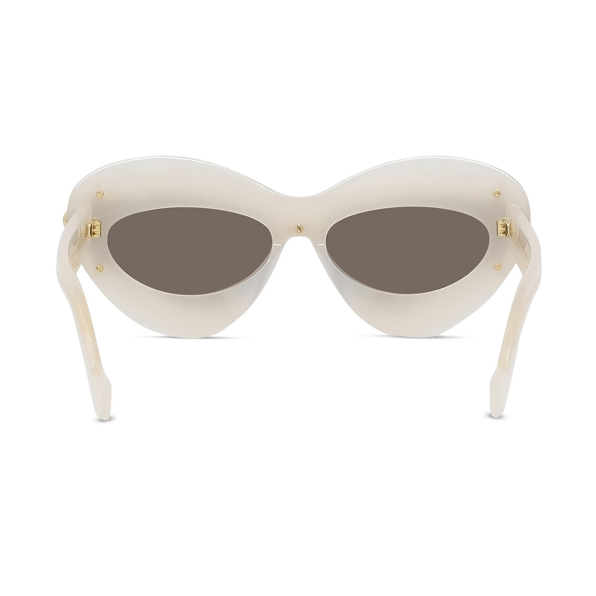 Loewe LW40139U Curvy 25E Avorio Bianco Acetate/metal Occhiali Da Sole