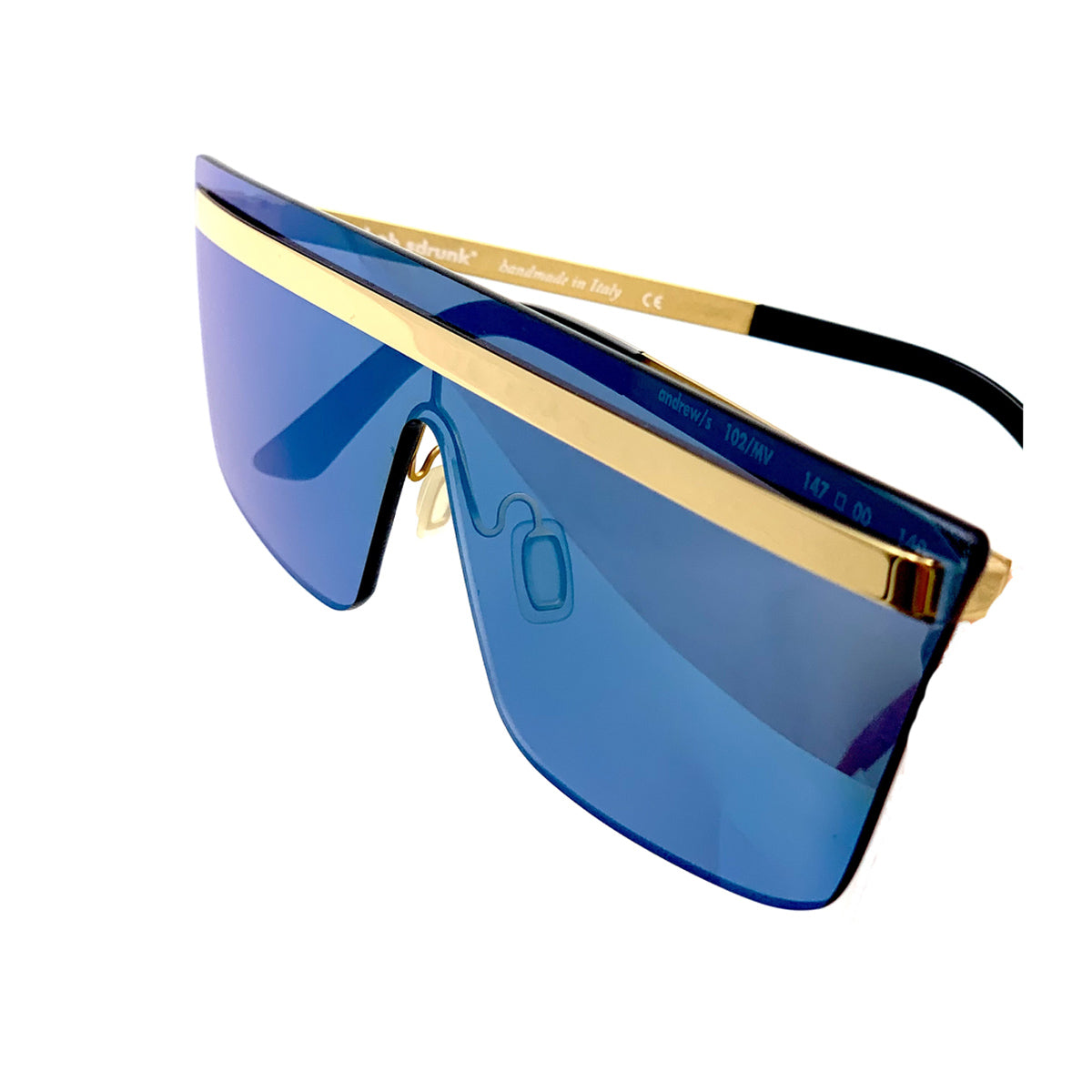 Andrew-s Argento Metal Occhiali Sole