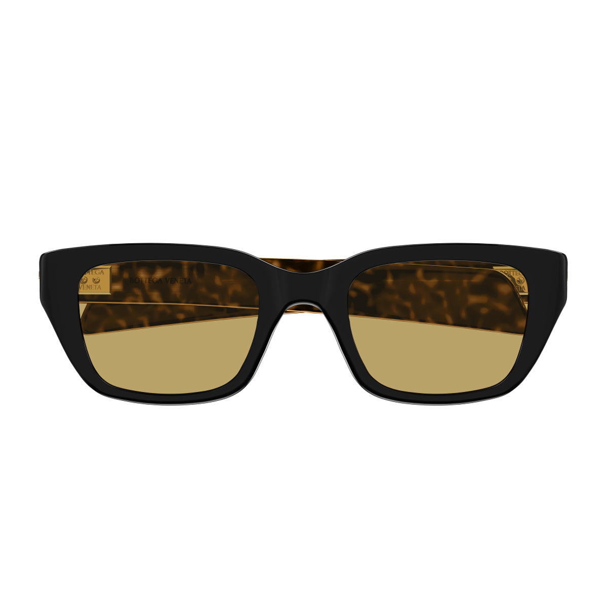 Bottega Veneta BV1393S Linea Ribbon 009 Black Green Nero Recycled Acetate Occhiali Da Sole