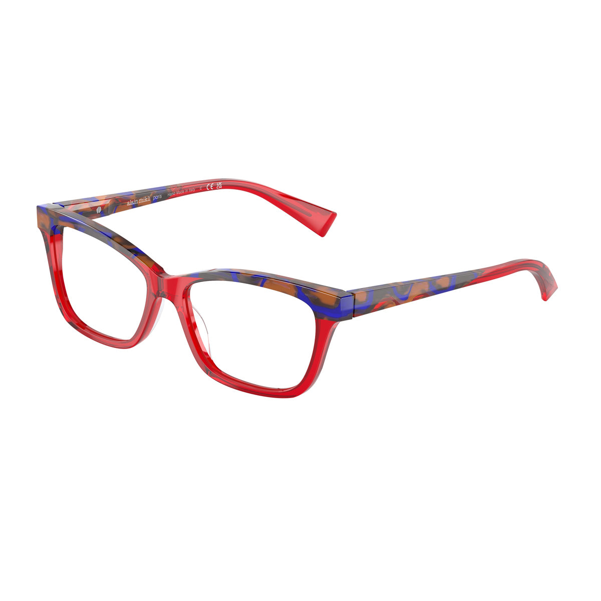 A03037 015 Rosso Acetate Occhiali Vista