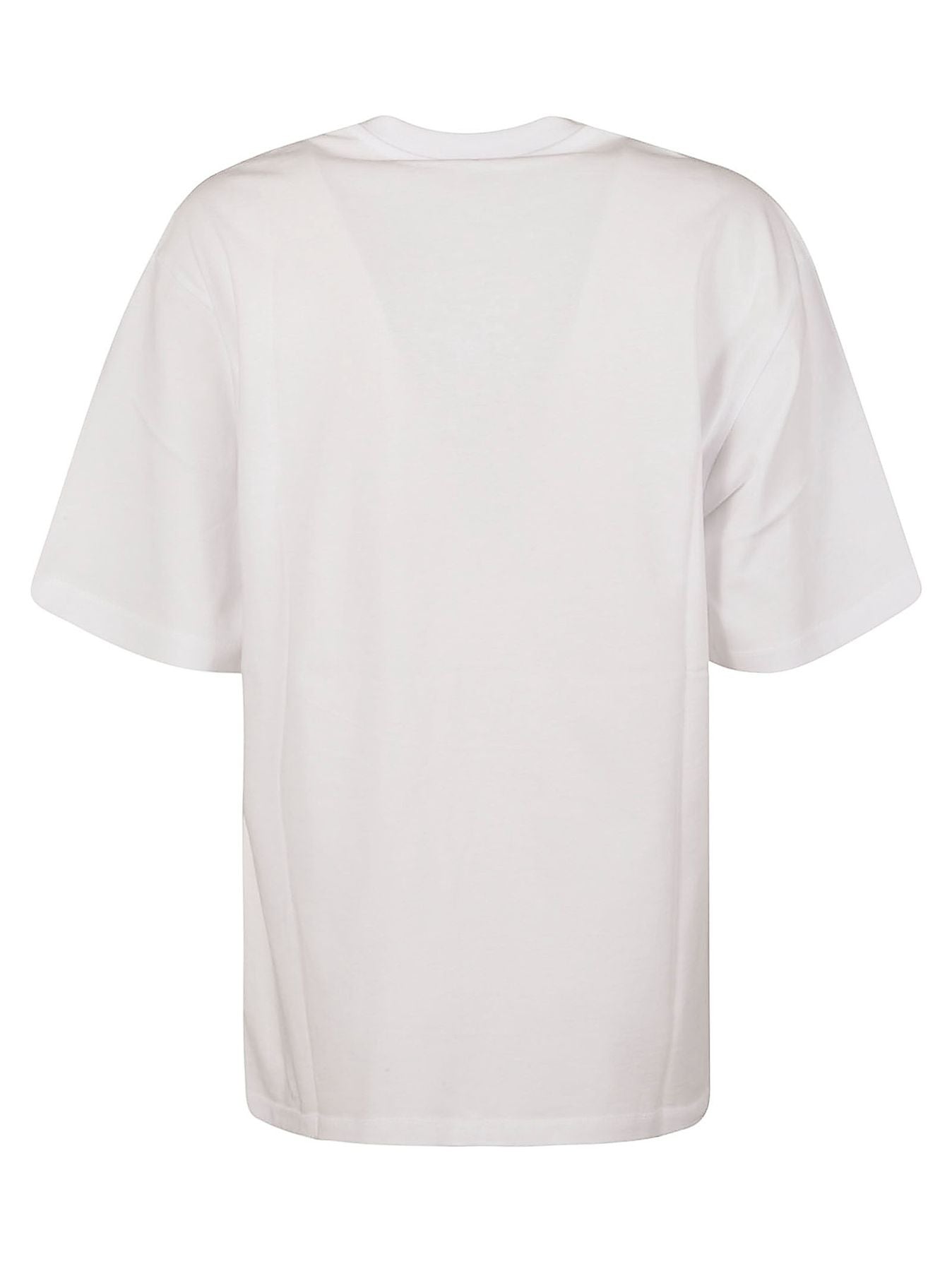 LUIS Bianco Cotton. made In Italy. T-shirt