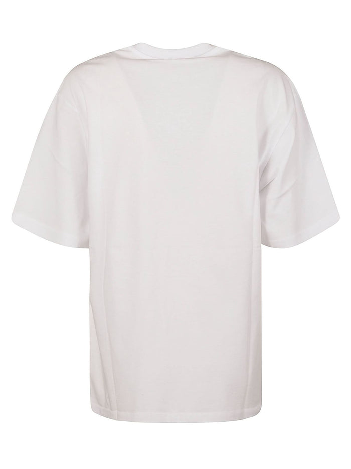 LUIS Bianco Cotton. made In Italy. T-shirt