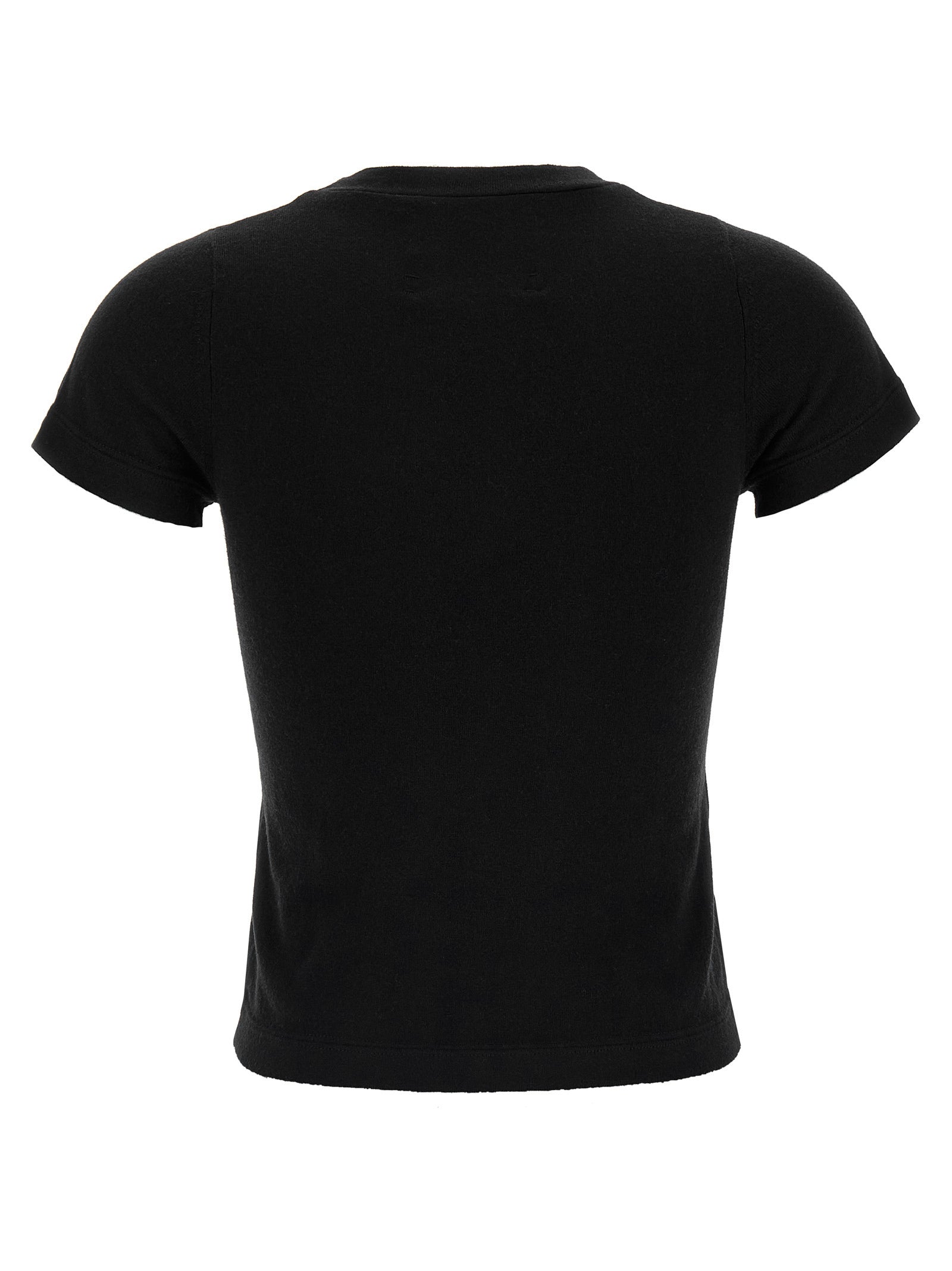 N°292 America T-Shirt Black Cotton Cachemire