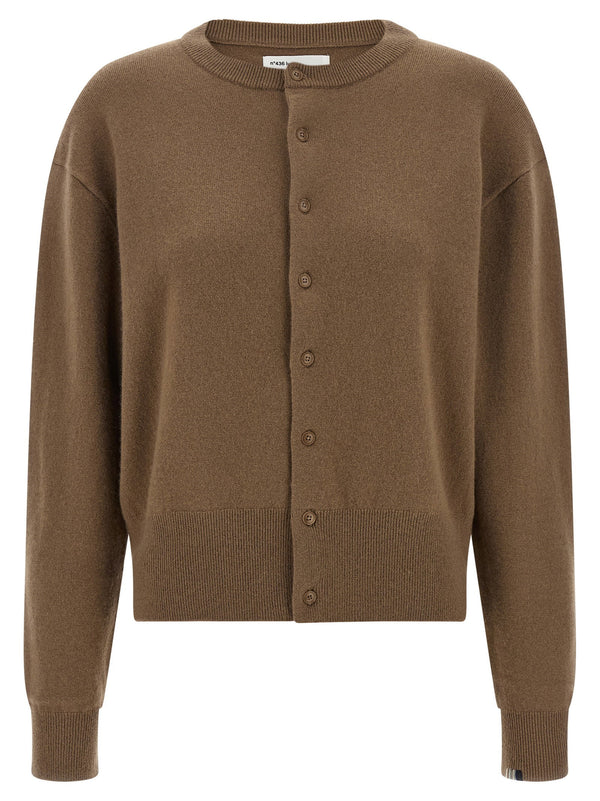 Extreme Cashmere Cardigan — Brown
