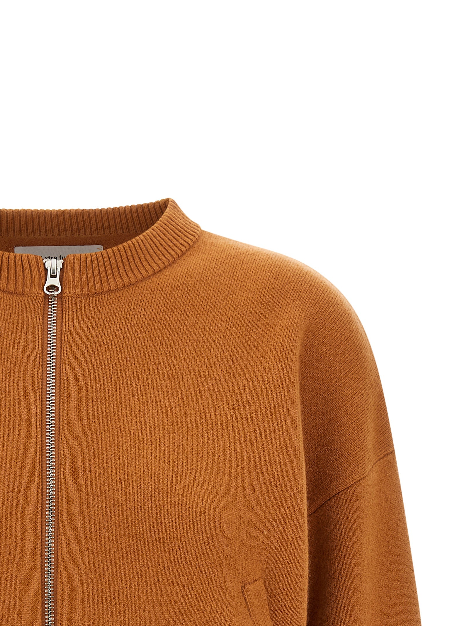 N°478 Xtra Fun cardigan Orange Cashmere Sweater, Cardigans