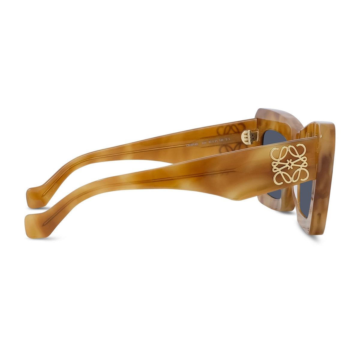 Loewe LW40145I Anagram 53V Havana Arancione Acetate Occhiali Da Sole