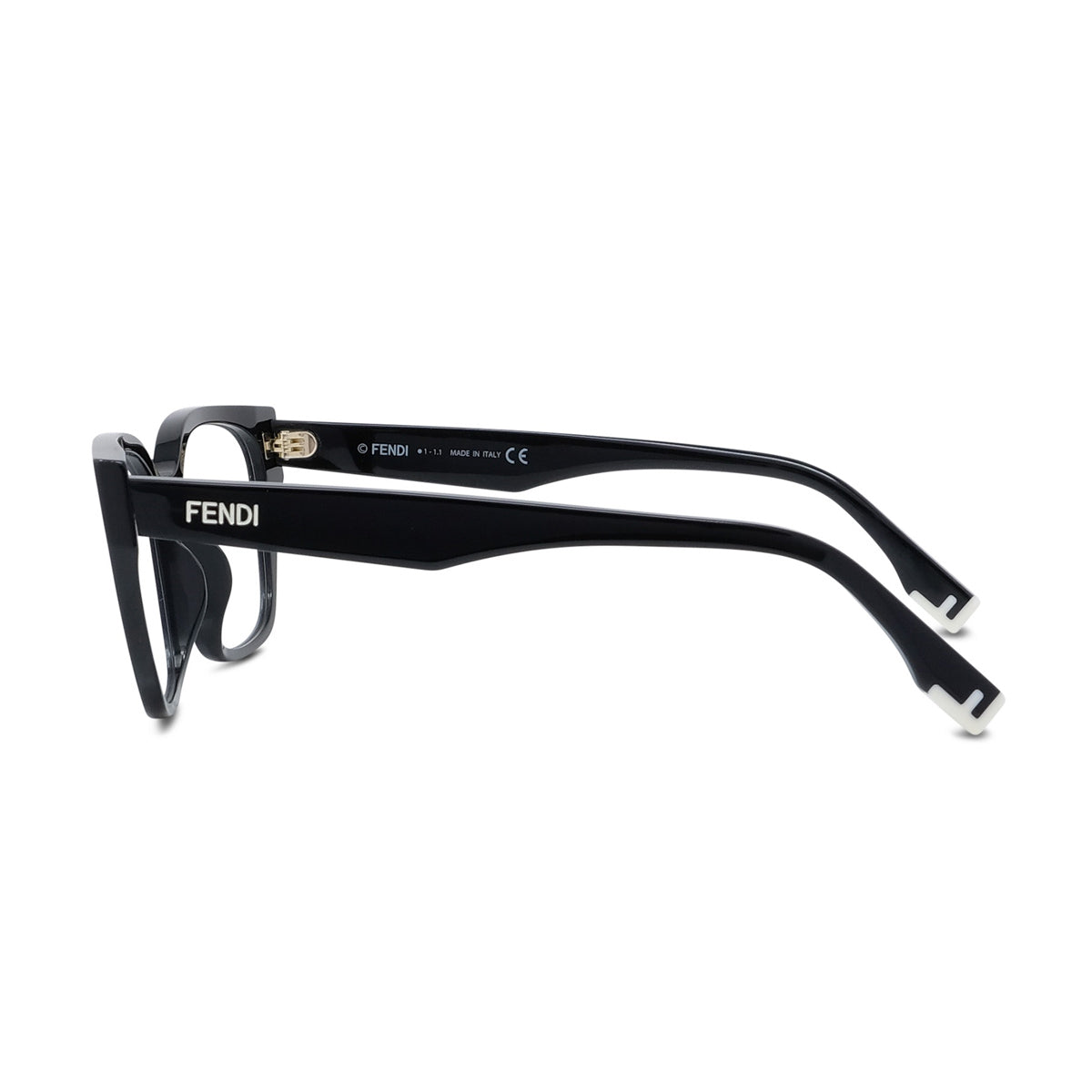 Fendi FE50001I Way 001 Black Nero Acetate Occhiali Da Vista