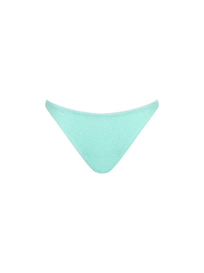 Sage Green Naomi Cheeky Crinkle Swim Briefs Bottom