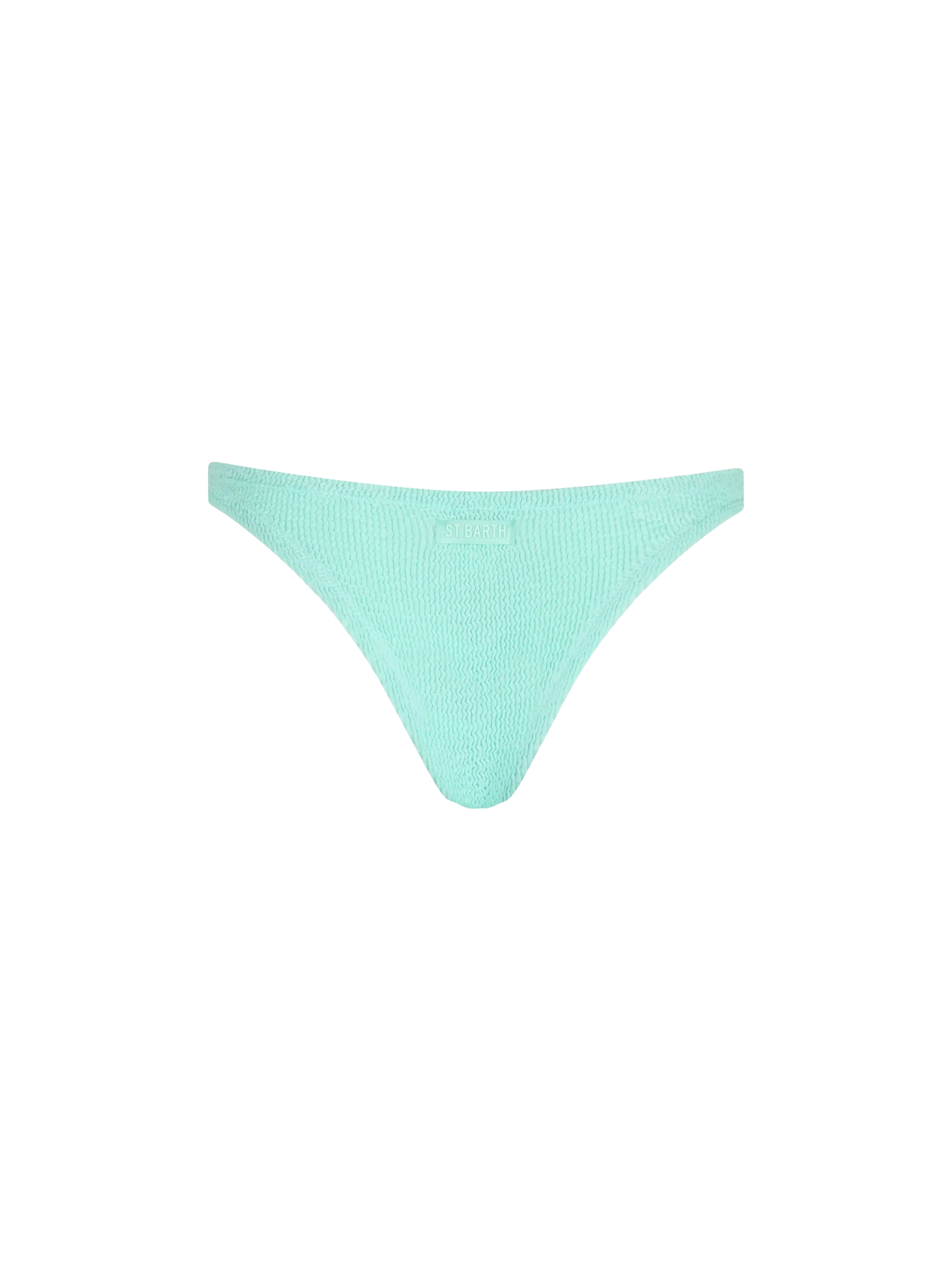 Sage Green Naomi Cheeky Crinkle Swim Briefs Bottom