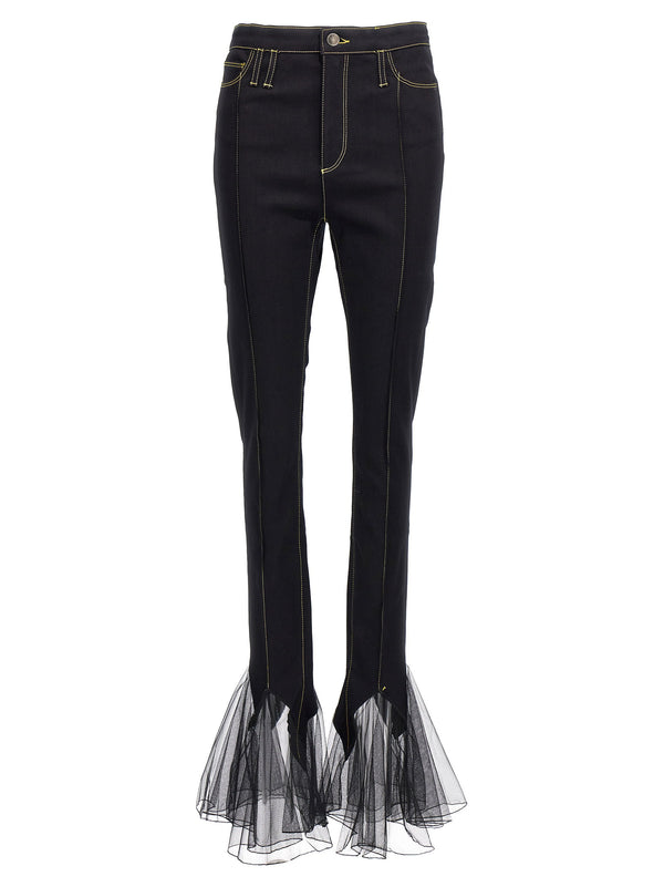 Nensi Dojaka Tulle Jeans