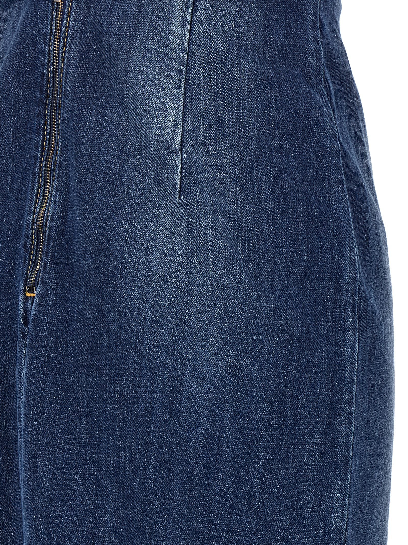 Denim dress Blue Cotton