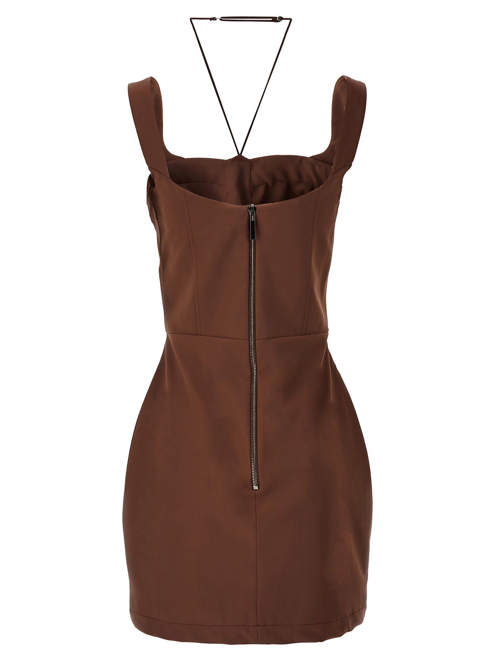 Maddie dress Brown Polyamide