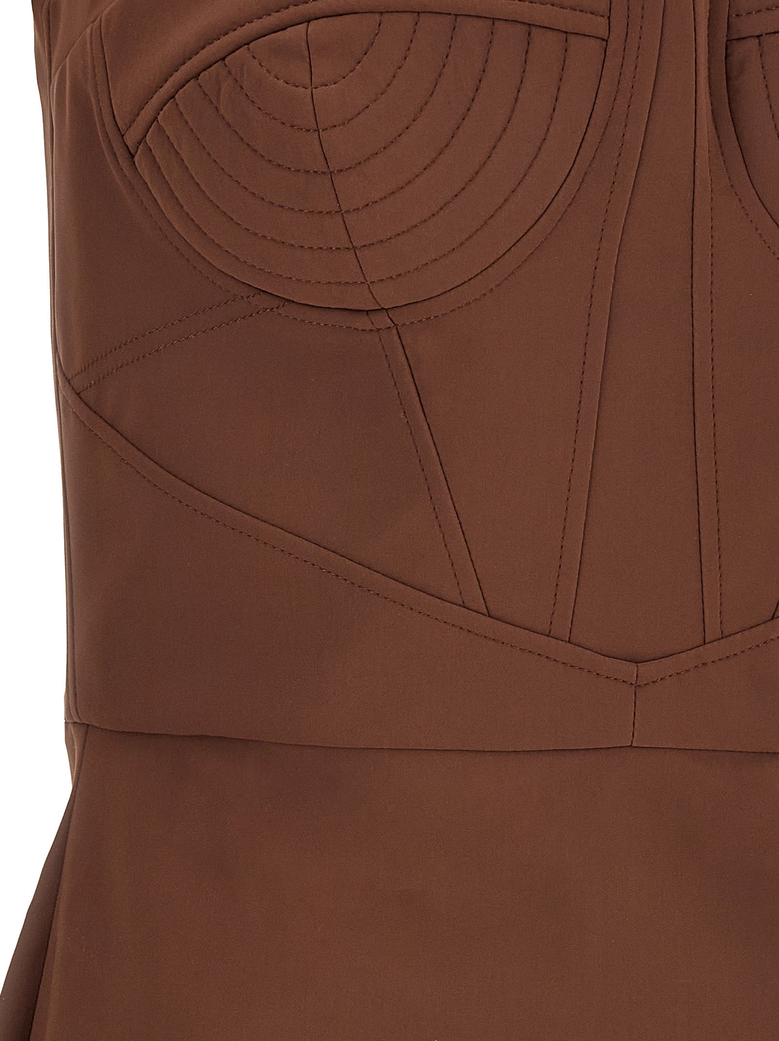 Maddie dress Brown Polyamide