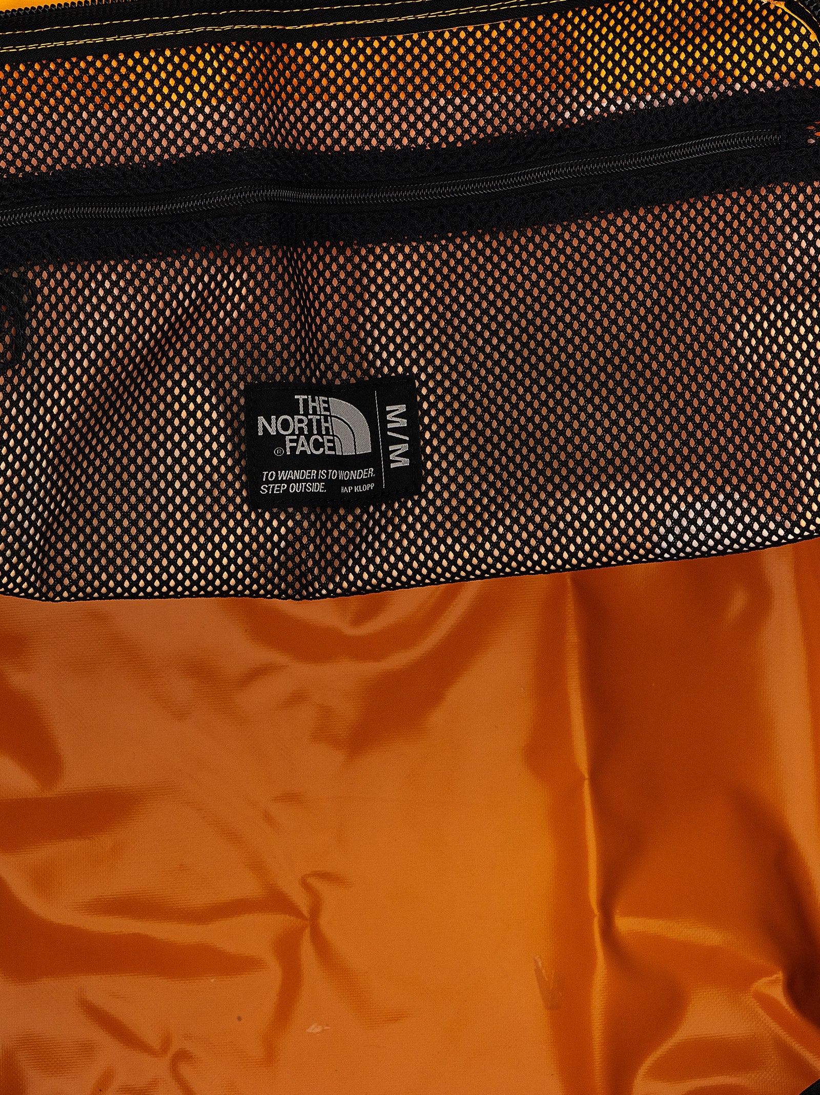 Base Camp Duffel M bag Yellow Recycled Polyester Backpacks