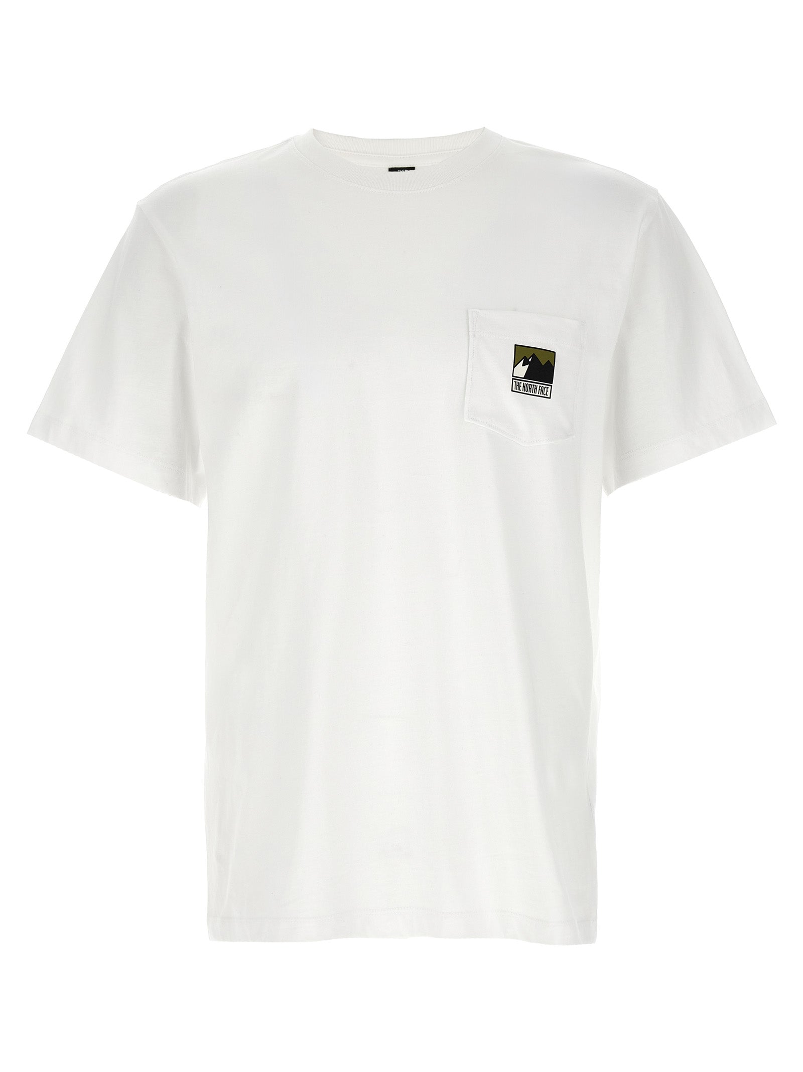 Mountain Logo T-shirt White Cotton