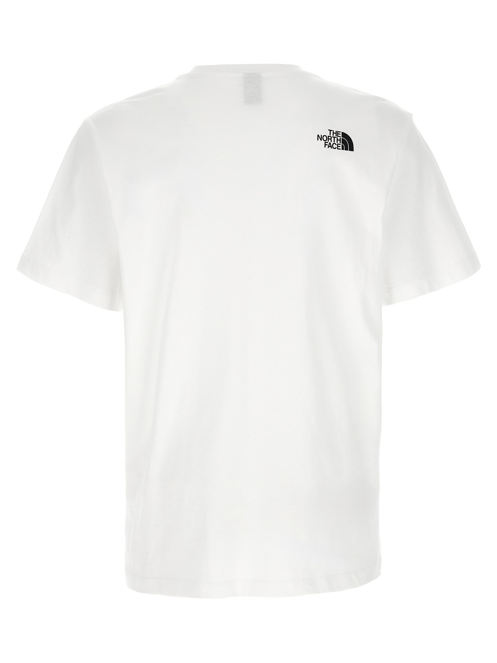 Mountain Logo T-shirt White Cotton