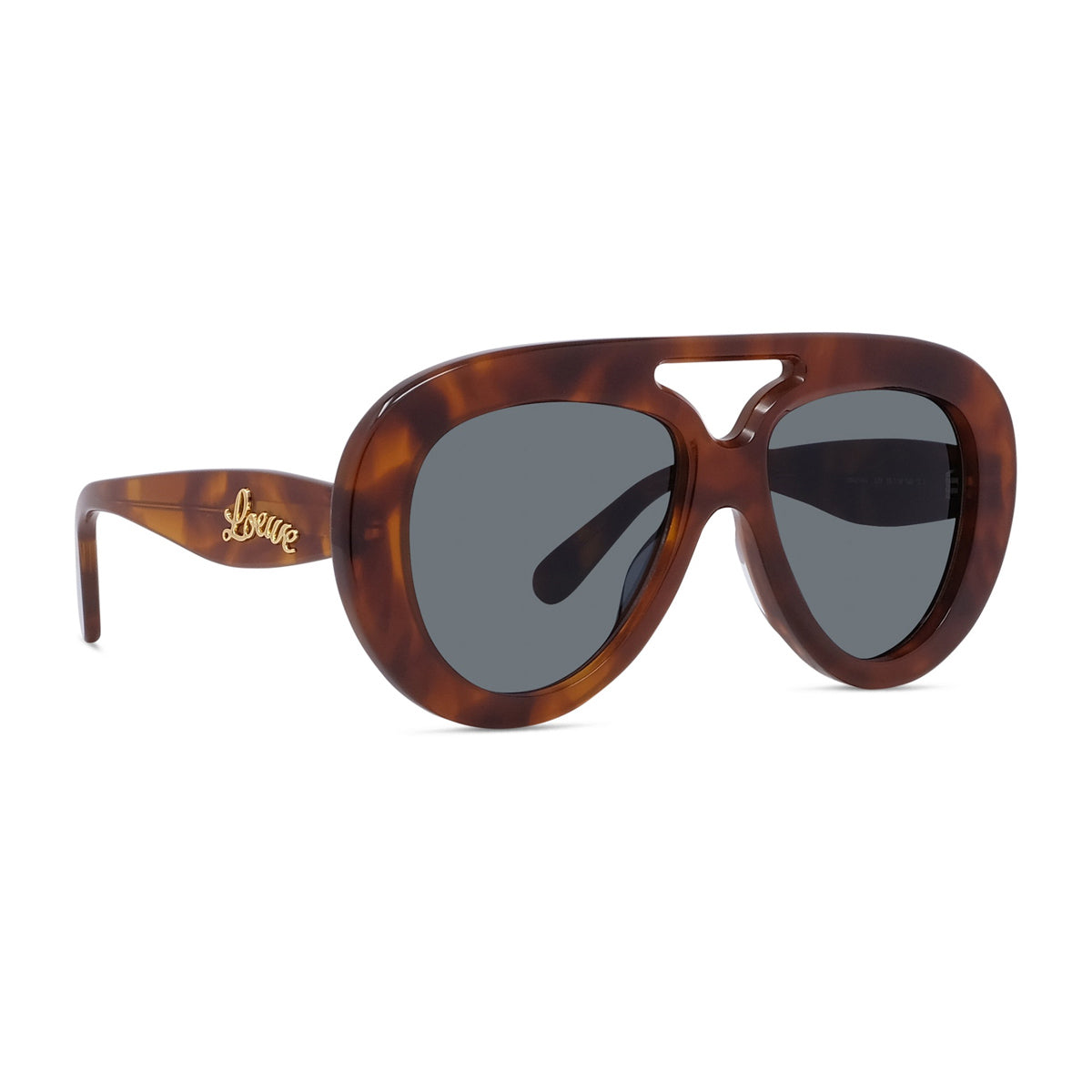 Loewe LW40144U Curvy 53V Havana Marrone Acetate Occhiali Da Sole
