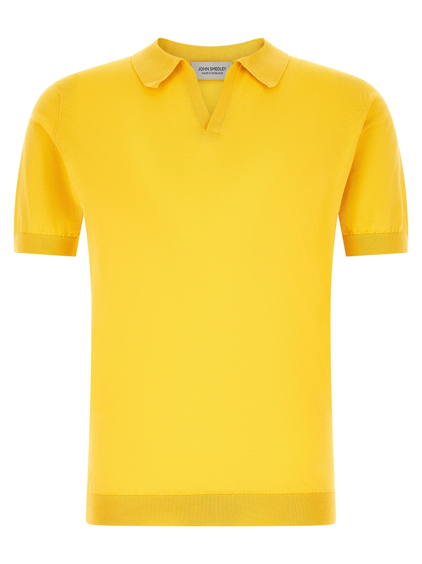 Noah Polo Shirt Yellow Cotton