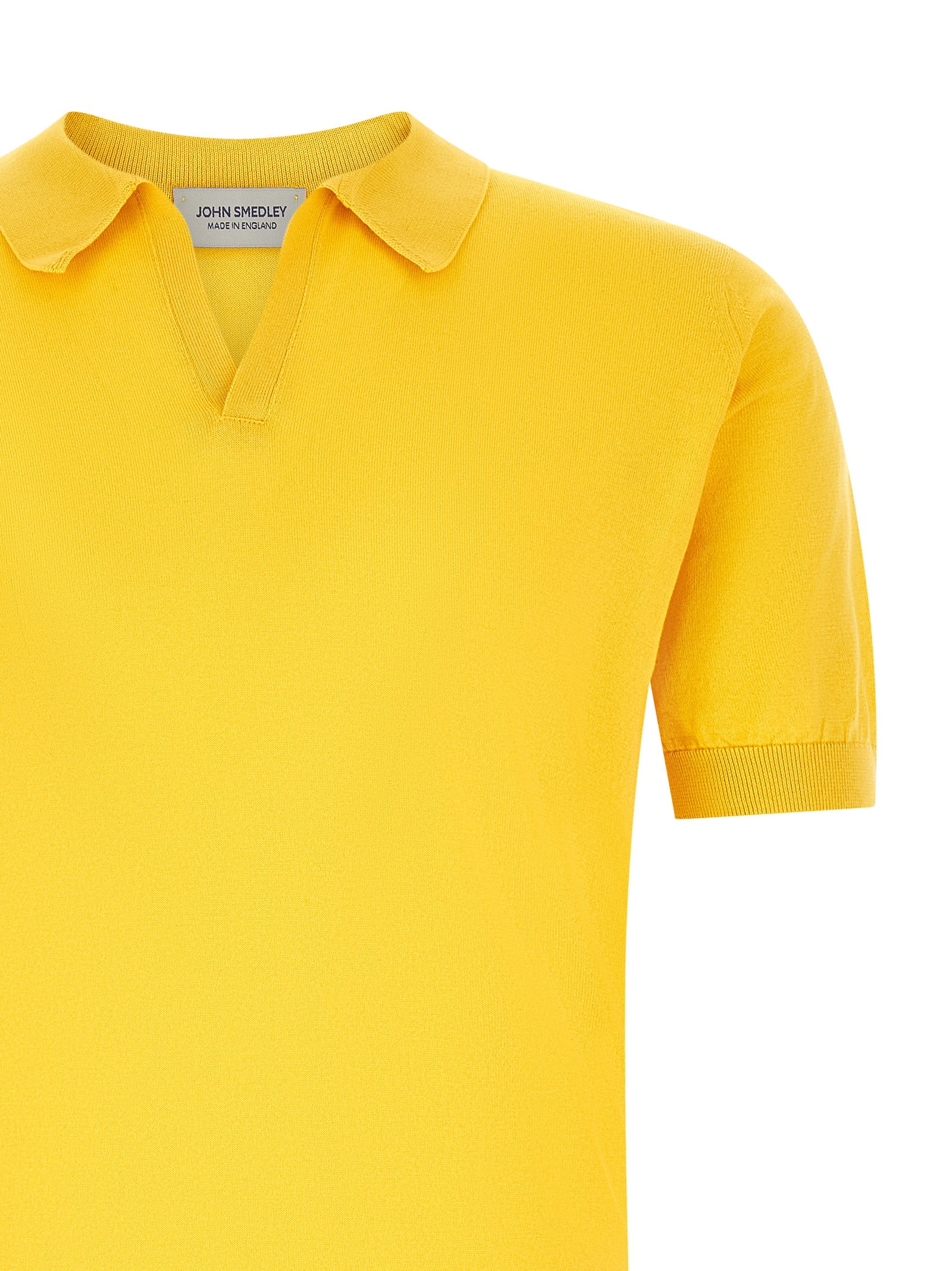 Noah Polo Shirt Yellow Cotton