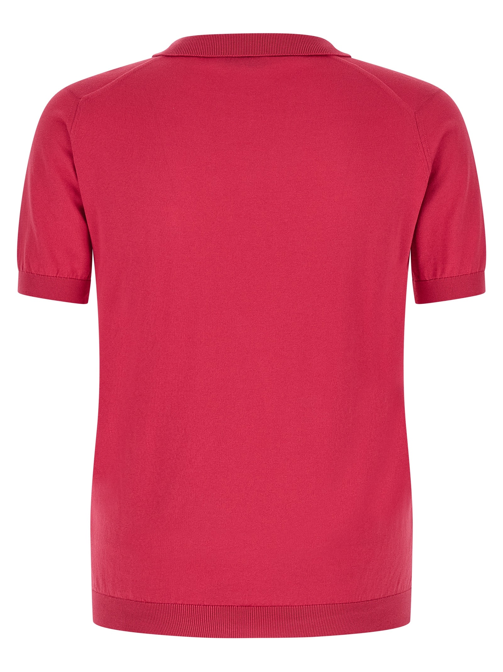 Noah Polo Shirt Fuchsia Cotton
