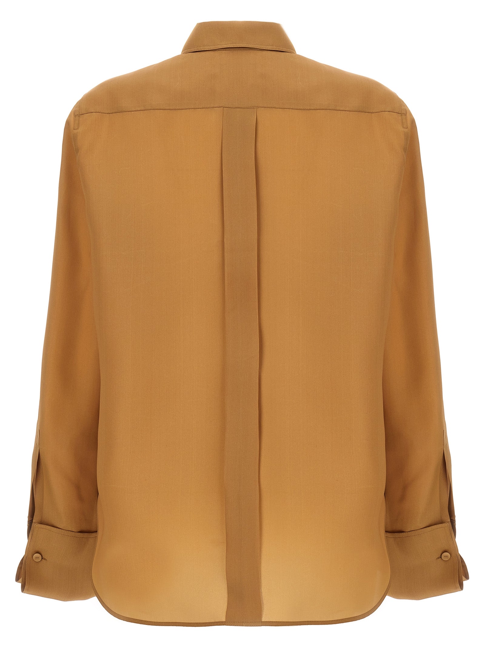 Nola shirt Beige Silk Shirt, Blouse