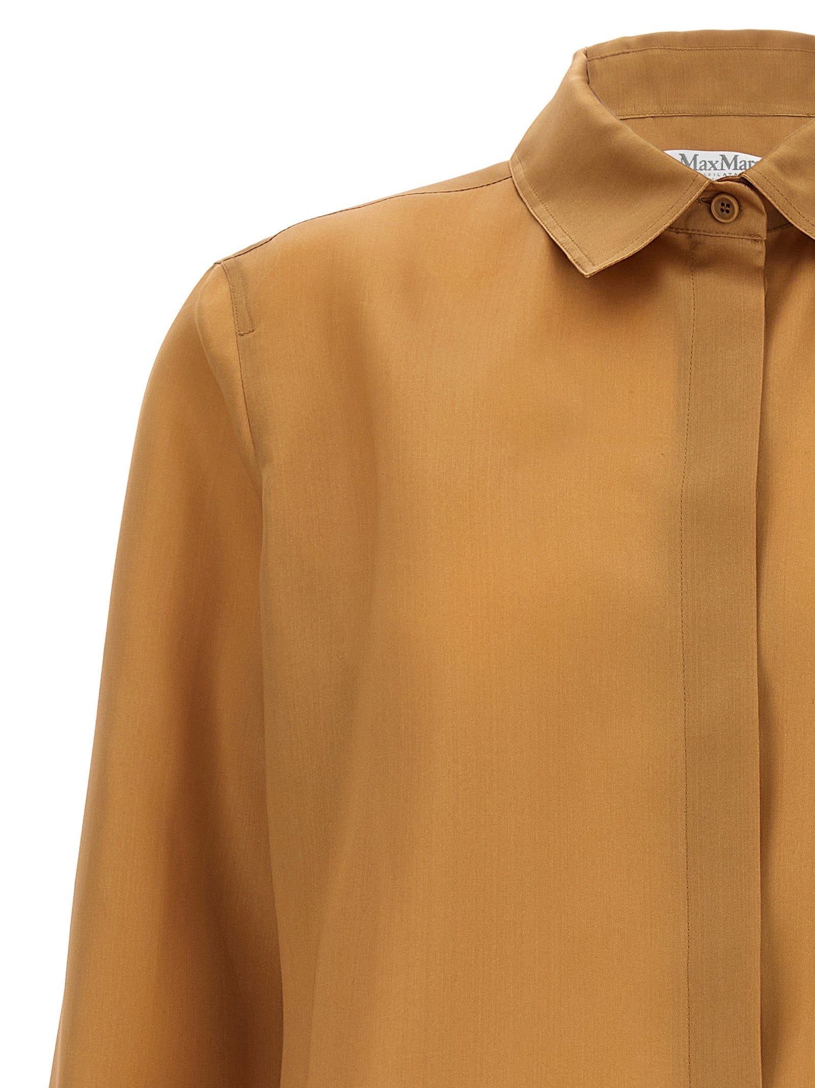 Nola shirt Beige Silk Shirt, Blouse