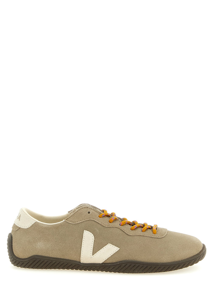 Jitsu Sneakers Gray Calfskin Leather (bos Taurus)