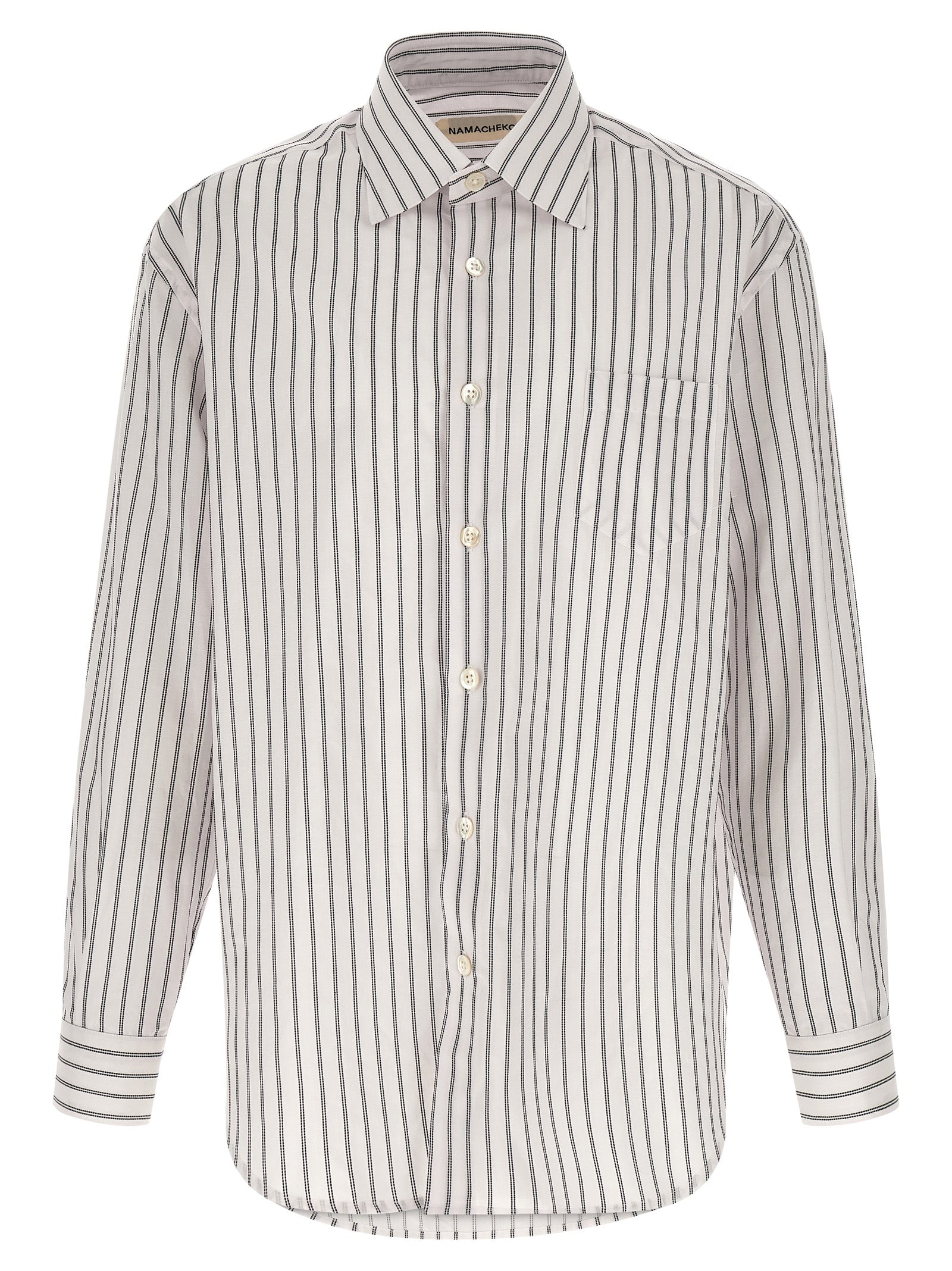 Colt Shirt White/black Cotton Shirt, Blouse