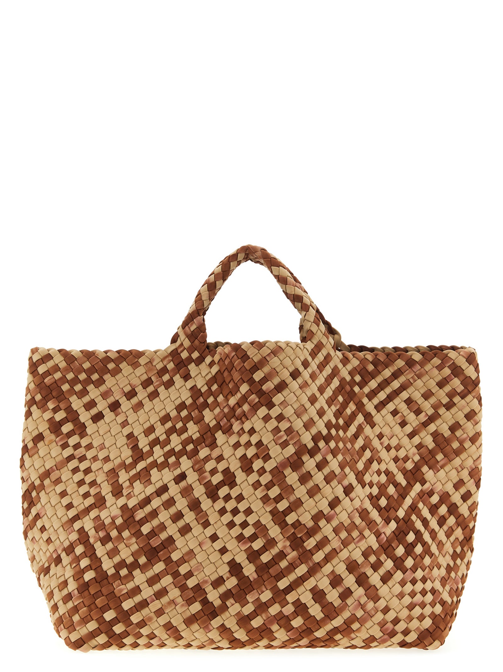 St. Barths Large shopping bag Multicolor Handwoven Neoprene Tote