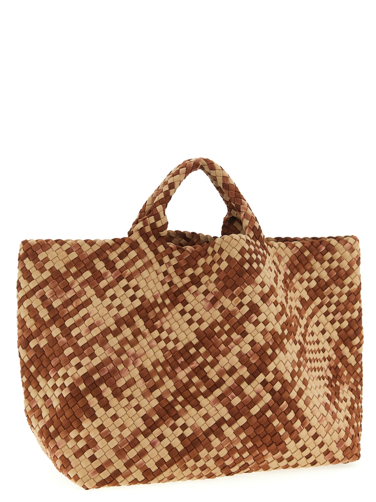 St. Barths Large shopping bag Multicolor Handwoven Neoprene Tote