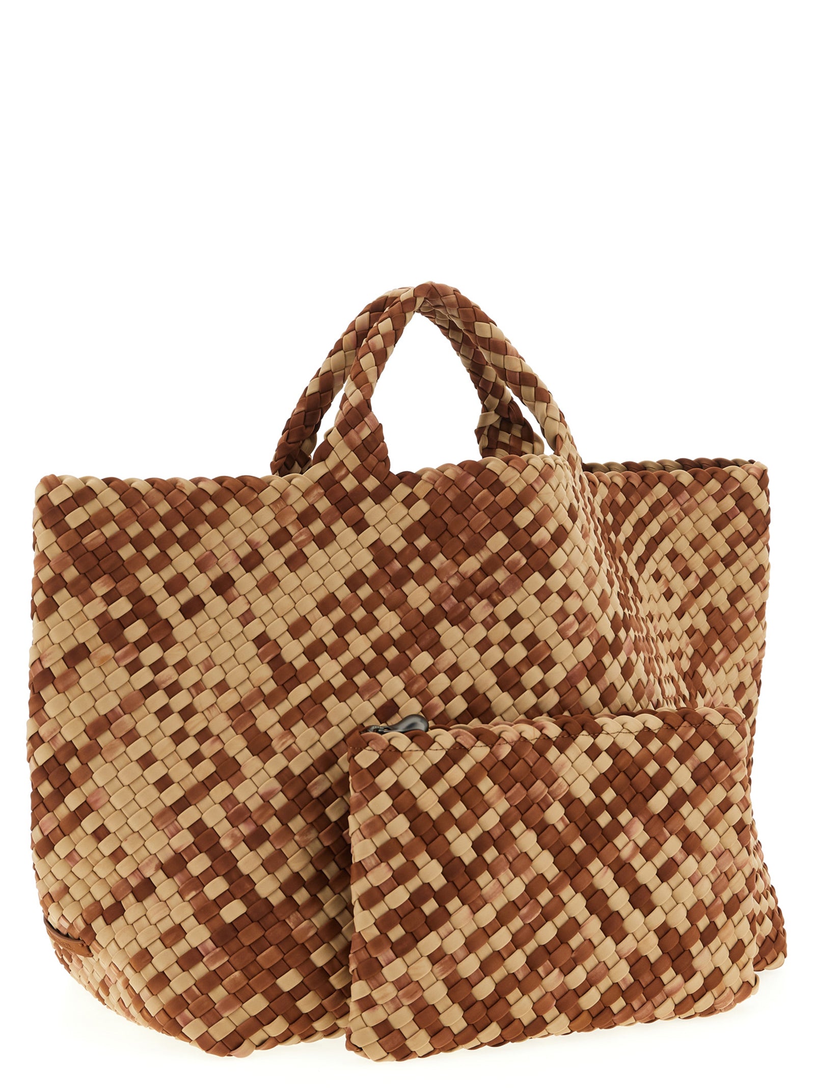 St. Barths Large shopping bag Multicolor Handwoven Neoprene Tote