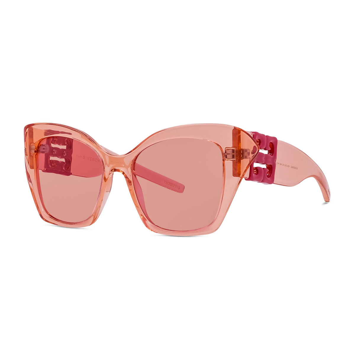 Givenchy GV40096U 4G Liquid 42s Rosa Trasparente Injected Occhiali Da Sole
