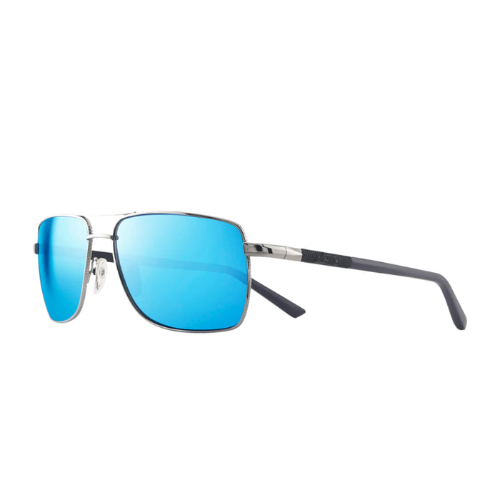 Revo RE1244 Ray 03 Chrome-Polarized Argento Acetate/metal Occhiali Da Sole