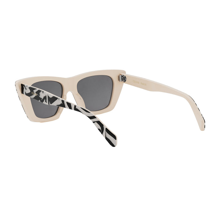 Celine CL40187I 3 Dots 99E Black and Ivory Nero Acetate Occhiali Da Sole