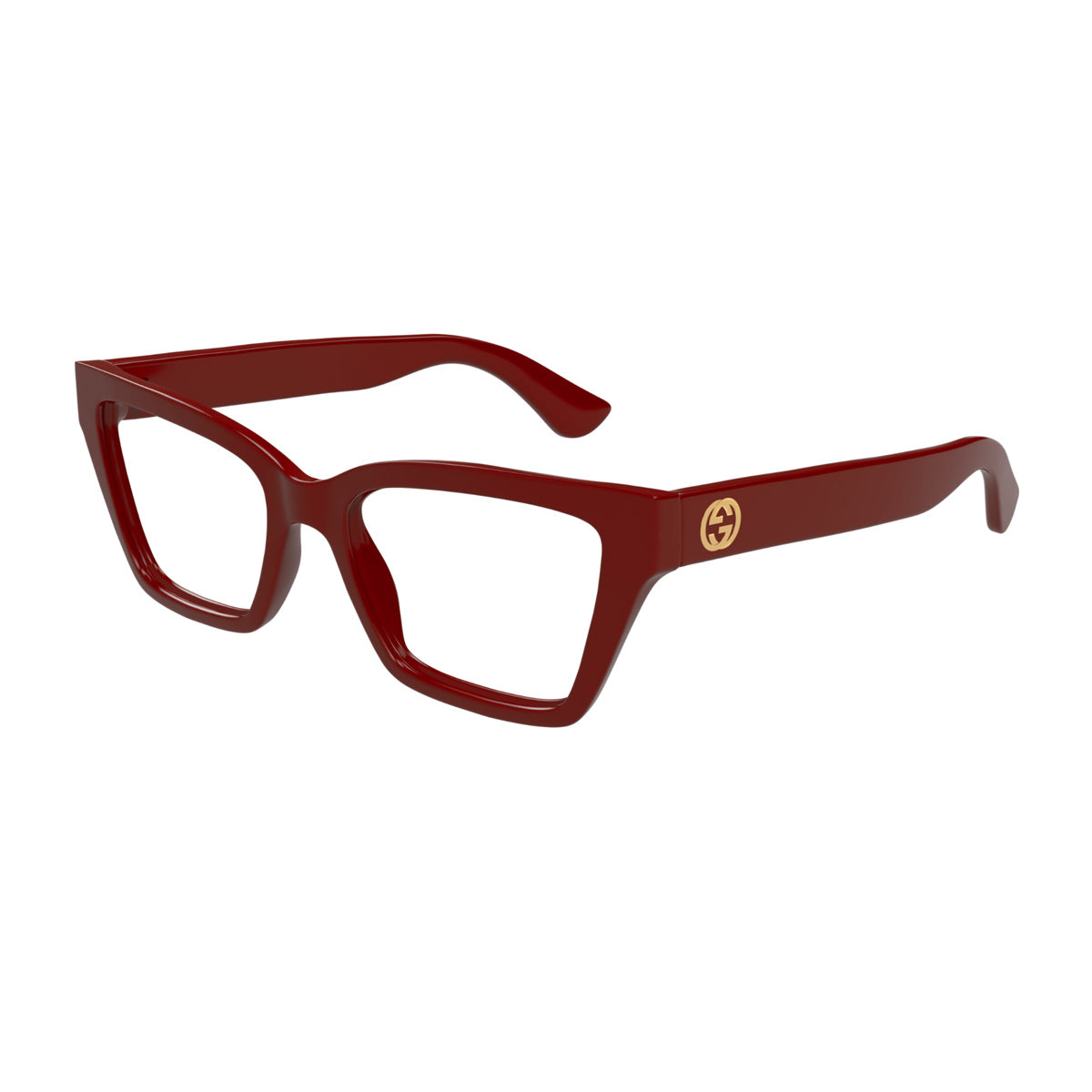 Gucci GG1715O Linea GG LOGO 003 Burgundy Rosso Acetate Occhiali Da Vista